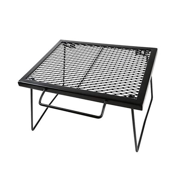 他サイト： ヨーラー(YOLER) 焚き火テーブル メッシュテーブル キャンプ 折りたたみ アウトドア テーブル ロータイプ ごとく マルチスタンド 頑丈の商品画像