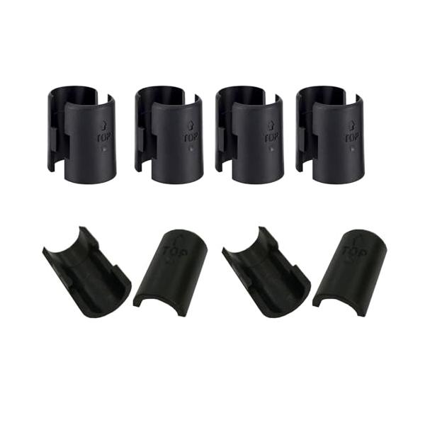 メタルラック 棚板 固定部品 ポール径22mm 取付部品 プラスチックマテリアル ファッションデザイン メタルラック用パーツ スチールラック用