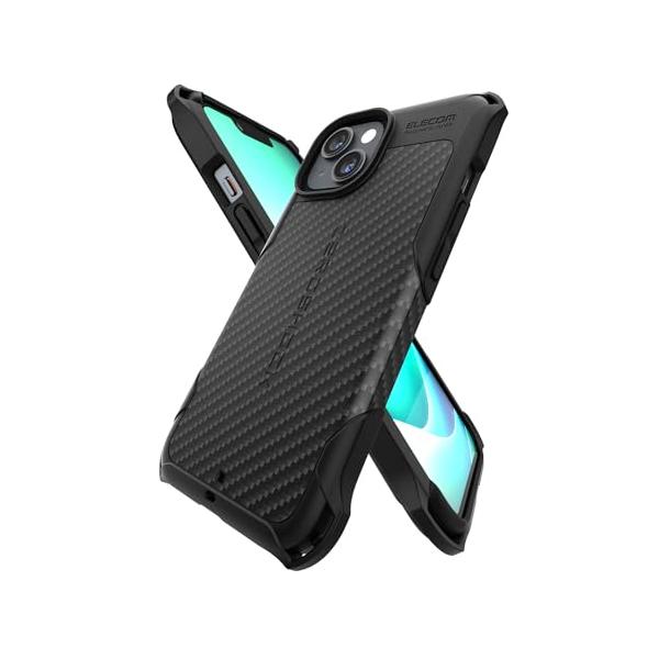 他サイト： エレコム iPhone 14 / 13 ケース カバー 耐衝撃 ZEROSHOCK ソフトケース TPU [四つ角のエアークッションが衝撃を吸収の商品画像