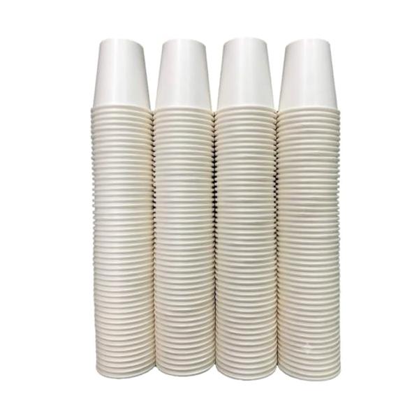 他サイト： ニッチプラス(Niche plus) 紙コップ 7オンス 205ml 200個入 ホワイト 両面PE加工 結露に強い 業務用 使い捨て ペーパーの商品画像