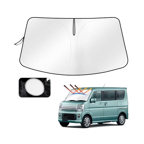 CARTIST エブリイワゴン サンシェード DA18V/DA17V/DA18W/DA17W型 エブリイ 2015年2月以降 車種専用