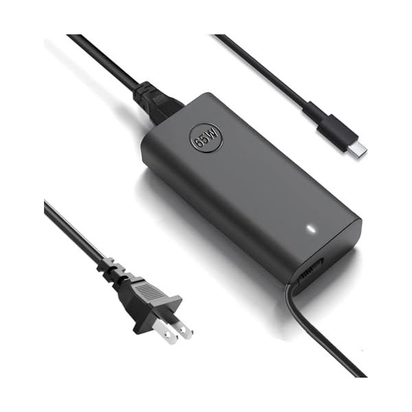 65W 充電器 タイプc 対応 Dell ノートパソコン Type-C Acアダプター