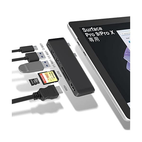 classificados.acheiusa.com - Surface Pro USB ハブ 4K@60Hz HDMI