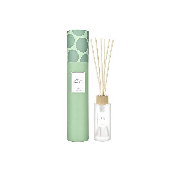 他サイト： AQUA SAVON(アクアシャボン) アクアシャボン リードディフューザー エメラルドソープの香り 190mLの商品画像