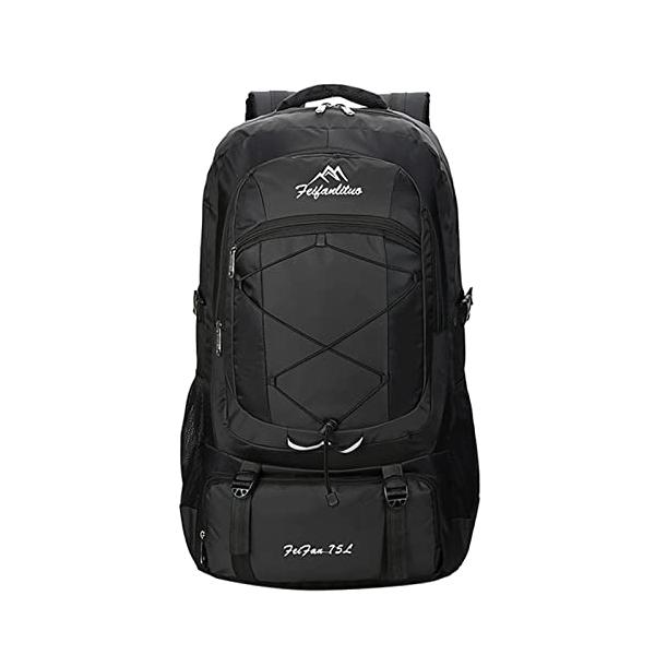 RaoRanDang] 登山リュック 防水軽量耐久性75L大容量ハイキングバック