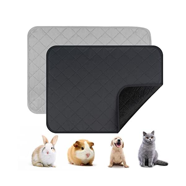 洗えるおしっこマット セット モルモット うさぎ 小動物用ペットマット 吸水性 速乾性 床に染みず 滑り止め 匂