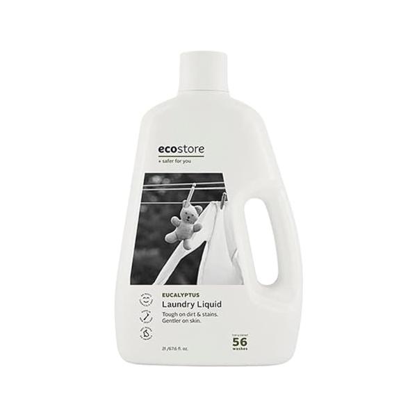 他サイト： ecostore(エコストア) ランドリーリキッド ユーカリ 2L 洗濯洗剤 洗剤 液体 植物由来 肌にやさしい 大容量 詰め替えの商品画像