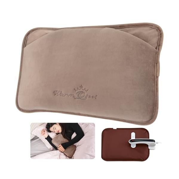 Lサイズ・ブラウンブラウン/-/CR-C・Style:Lサイズ・ブラウン・充電式湯たんぽ・大きめサイズ・長時間保温2025に新登場する充電湯たんぽは、通常のゆたんぽよりも体積が大きく、保温時間が長く、冬の暖かさ効果が高い。約15-20分の充...