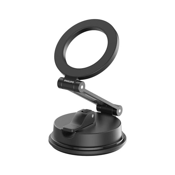 他サイト： Philips (フィリップス) マグネット車載スマホホルダー magsafeホルダー 超強力吸着 真空吸盤 携帯ホルダー 多角度調整 360°の商品画像