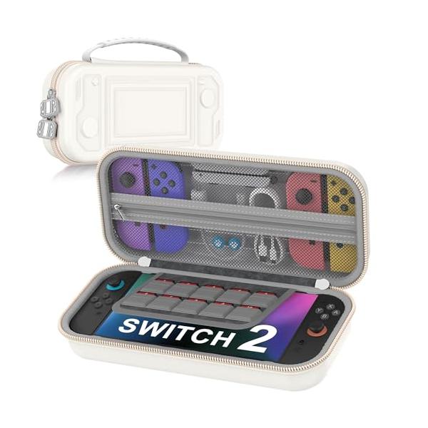 2025年新版 Switch 2/Switch/OLED ケース 保護カバー 収納バッグ 防水 防塵 防汚 耐衝撃 ナイロン素材 全面保護型 消