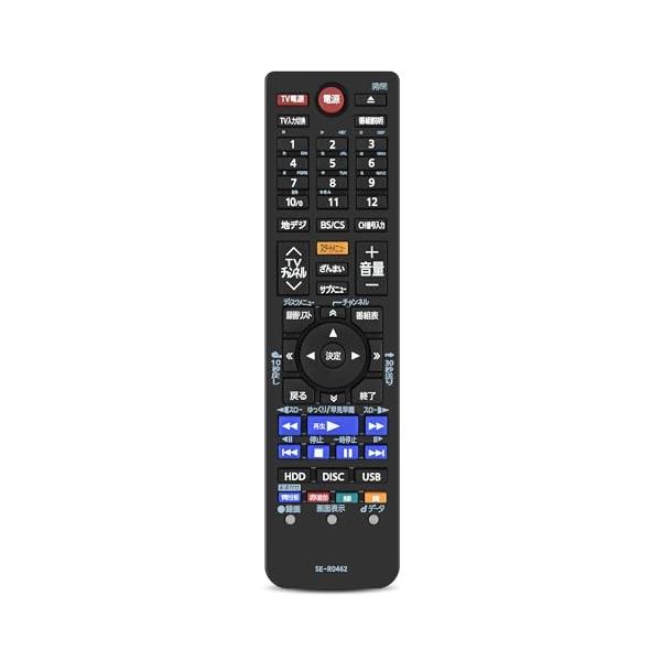ブルーレイディスクレコーダー リモコン SE-R0462 for 東芝 ブルーレイ