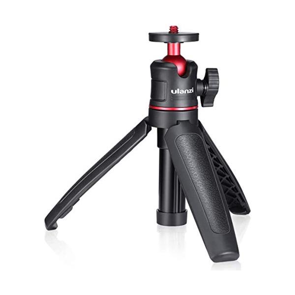 他サイト： Ulanzi ミニ三脚 カメラ三脚 3段伸縮 360°回転 コールドシュー付き 最大高度27cm 自由雲台 耐荷重1kg ラバーグリップ ボールの商品画像