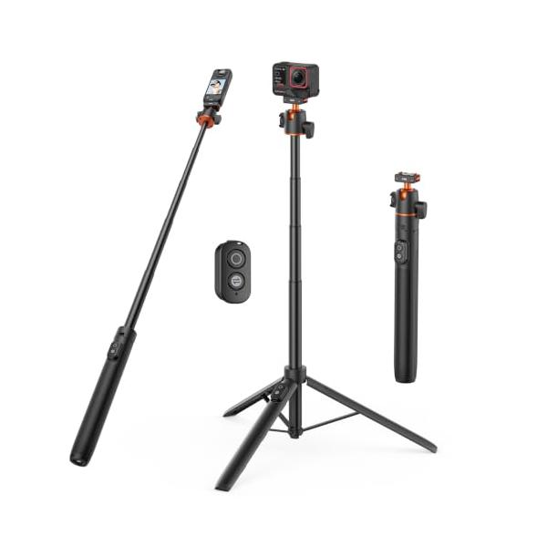 VRIG insta360 x6/x5/X4 Air/Ace Pro2/Ace Pro/Ace対応 三脚 140cm延長 insta360 自撮
