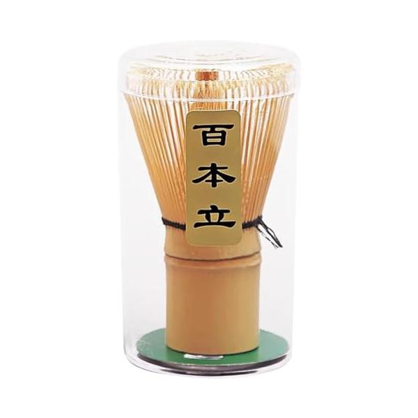 Pclife 茶せん 百本立 茶道具 茶筌 竹製 茶杓 抹茶 粉末 泡立て器 茶道ツール 茶道用 100本立 (百本立)