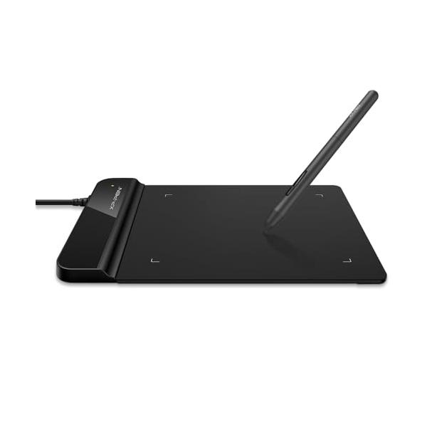 XPPen Star G430S 板タブ 4x3インチ 超薄型 小型 ペンタブ 8192レベル 充電不要ペン 替え芯付属 イラスト お絵かきソフ