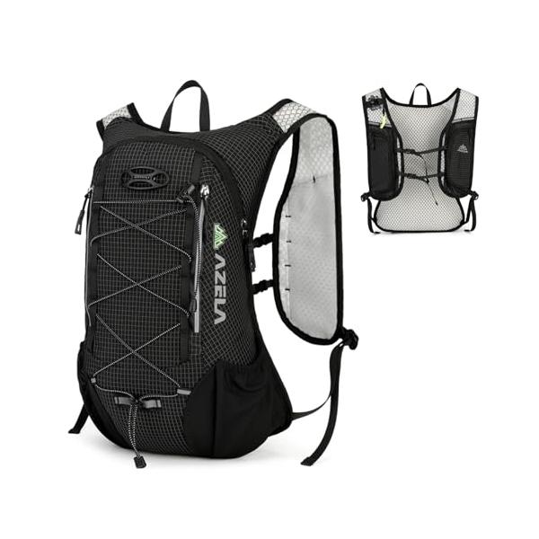 TRIWONDER ランニングベスト トレランザック ハイドレーション対応 揺れにくい 軽量 通気性 トレイルラン バッグ サイクリング 登山