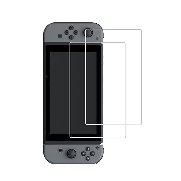 2枚セットKPNS 日本素材製 強化ガラス New Nintendo Switch 有機ELモデル 用 ガラスフィルム 強化ガラス カバー 保護