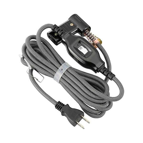 L型ブラック/-/HS-KO3M-L22・Style:L型・パッケージ個数:1・ 特 長  ◆折り曲げ・熱に強いコードを採用 ◆操作しやすいスライド式中間スイッチ付き・◆折れ曲がってもコードを傷めにくい、ブッシング、スプリング付き ◆便利な...