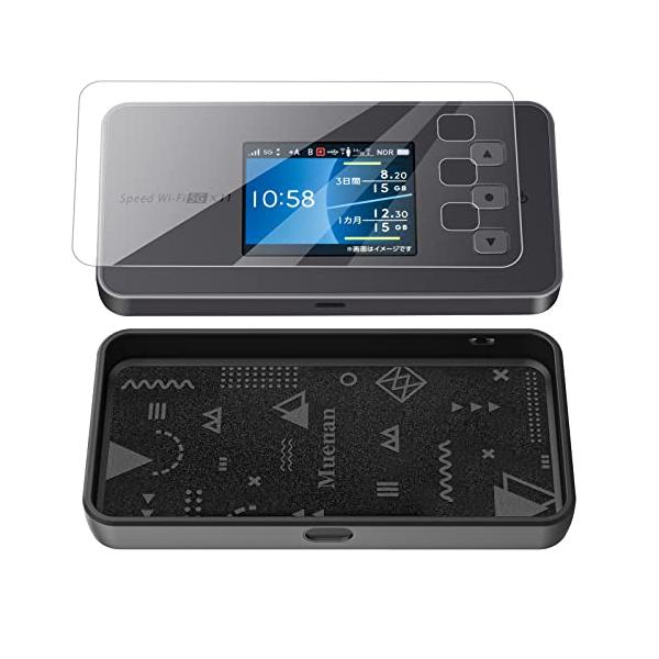 au/UQ Speed Wi-Fi 5G X11/12 NAR01 ケース カバー TPU ソフト 背面 シェルジャケット UQ WiMAX s