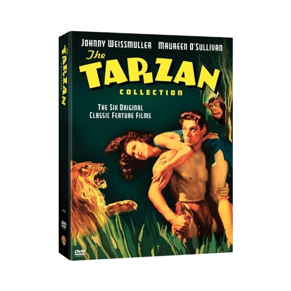 ジョニー・ワイズミュラー ターザン・フィルムズ コレクターズ・ボックス 〈4枚 (中古品)