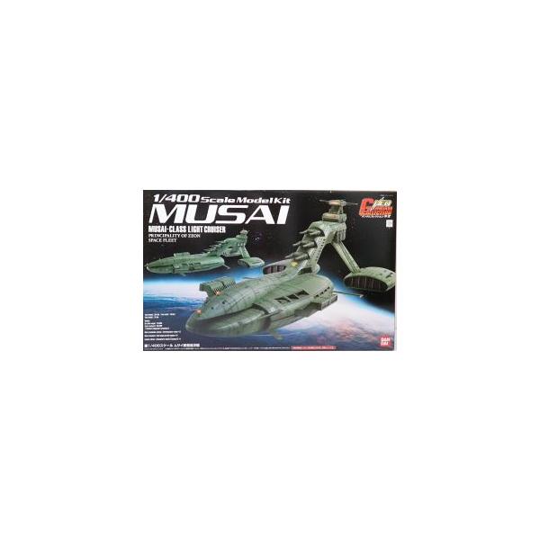 ガンダムコレクションNEO 1/400 ムサイ 全長585mm ガンダムコレクションNEO 1/400スケール ムサイ級軽巡洋艦の素組