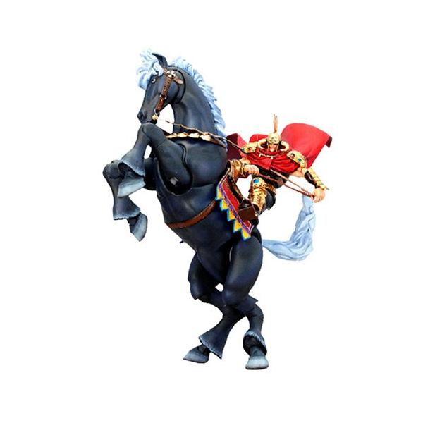 北斗の拳 世紀末覇者ラオウ&黒王 フィギュア ハピネット(Happinet