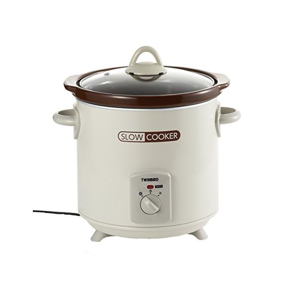 ツインバード スロークッカー EP-4717BR ブラウン(中古品) : 夏目
