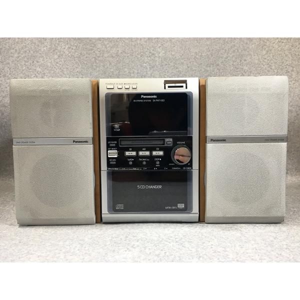 中古品 Panasonic パナソニック システムコンポ CDコンポ MDコンポ SA-PM710SD AM FMラジオ Panasonic SC-PM710SD-S SDステレオシステム CD/MD/SD/カセット/AM/FM