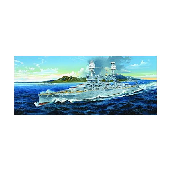 トランペッター 1/200 アメリカ海軍戦艦 BB-39 アリゾナ プラモデル