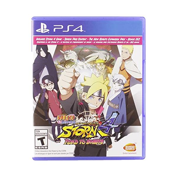 Naruto Shippuden Ultimate Ninja Storm 4 Road to Boruto (輸入版:北米) - PS4(中古:未使用・未開封)