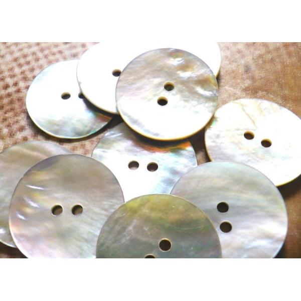 貝ボタン アコヤ貝 9mm 真珠の母貝 パールシェル お得な50個セット SH-2165 :220-002165-009-050P:天然釦本舗 natural-buttons 通販 真珠の母貝 ボタン PearlShell SH-2165 9mm 50個セット