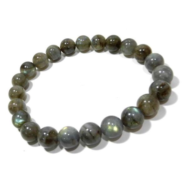 インスピレーションUP♪3A級ラブラドライト デザインブレスレット 約