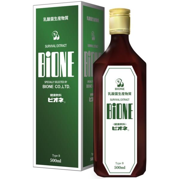 ビオネ・乳酸菌生産物質 ビオネB 500ml（バイオジェニックス）bione 