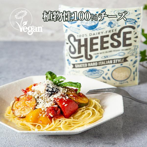 パルメザン シーズ 60g Grated　Hard Italian Style Sheese ビーガンチーズ 乳製品不使用 粉タイプ 植物性チーズ グルテンフリー