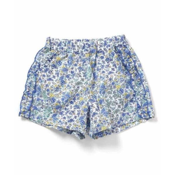 Seraph(セラフ)のパンツ「フリルいっぱい水陸両用パンツ」は、シンプルなテキスタイルと優しい色使いでナチュラルテイストのおしゃれにおすすめです！【お取り扱いのご注意】○すべり台や岩場、コンクリート等の強い摩擦により生地を傷めることがあり...