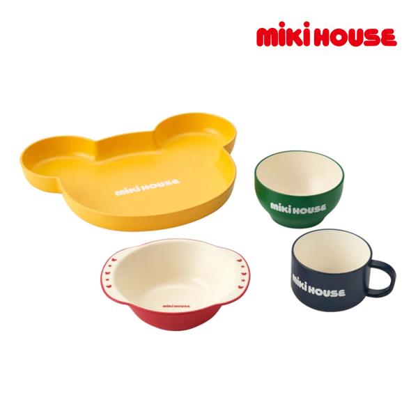 ミキハウス mikihouse テーブルウェアセット BOX付き ベビー食器セット