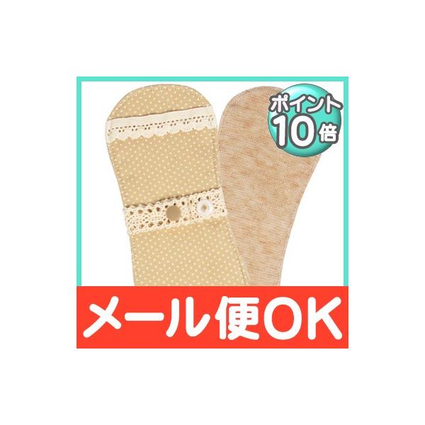 [SweetCotton 防水ミニーナライナー]肌側はオーガニックコットンガーゼ。薄いネル生地・防水生地・柄生地の4層です。ミニサイズの布ナプキン。防水シート入りなので、おりもの用としてだけでなく、生理の終わりかけにも活躍します。裏面にコッ...