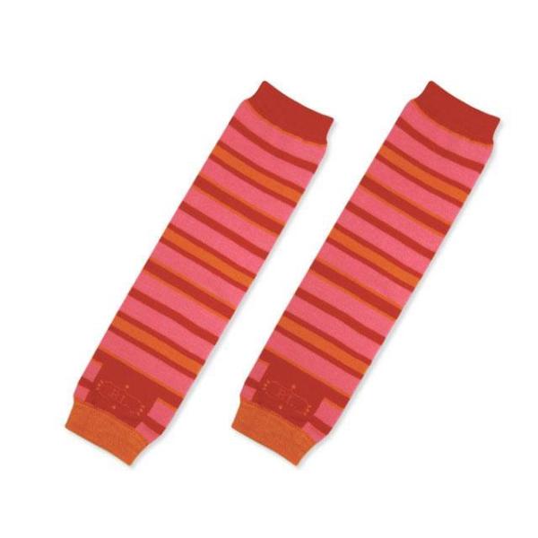 BabyLegs ベビーレッグス レッド オレンジ ピンク ストライプ 0〜4歳用