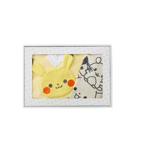 モンポケ ピカチュウ パイルカバーオール 赤ちゃん ベビーウェア