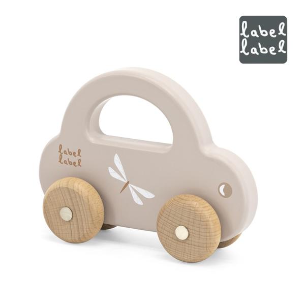 エデュテ レーベルレーベル リトルカー ラテ 木のおもちゃ お誕生日祝い 車 ミニカー 知育玩具 ベビー キッズ 木製