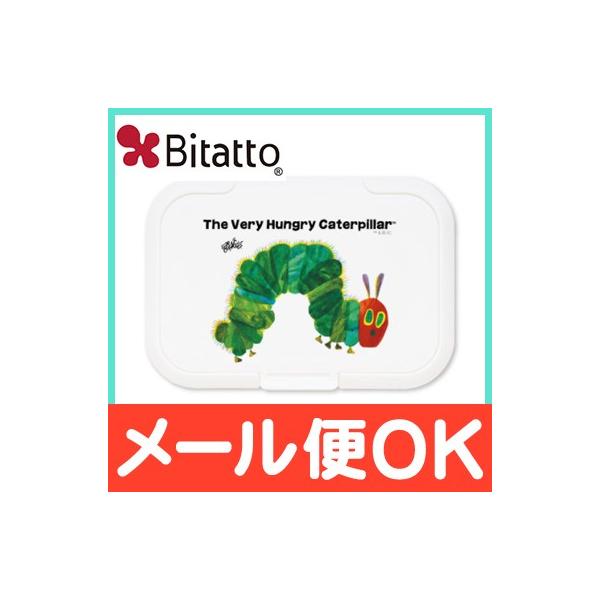 他サイト： ビタット Bitatto キャラクターシリーズ はらぺこあおむし あおむしホワイト ウェットシートのフタの商品画像