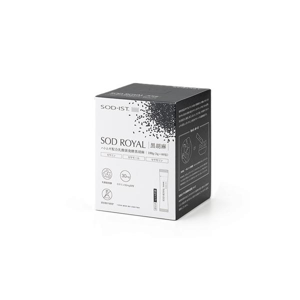 SODロイヤル ハトムギ配合 乳酸菌発酵 黒胡麻 3g×60包 丹羽メディカル