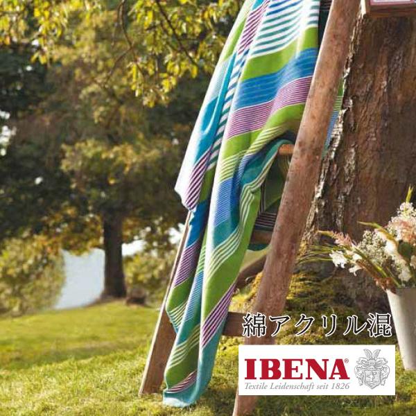 ブランケット 綿混毛布 シングル ドイツ IBENA S.Oliver Art.893 商品