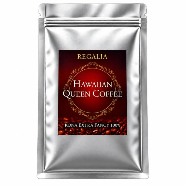 ハワイコナ コーヒー 100% エクストラファンシー REGALIA 1kg Hawaiian Queen Coffee コナコーヒー ハワイ コーヒー豆 高級 プレミアム 珈琲 おもてなし ギフト
