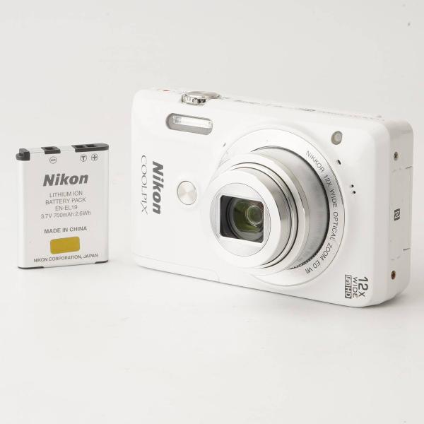 ニコン（Nikon） Nikon COOLPIX S6900 ホワイト 12x 光学ズーム