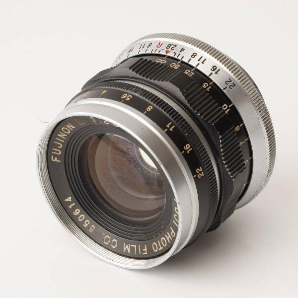 フジ Fuji Fujinon L 5cm 50mm F2.8 ライカ L39 マウント