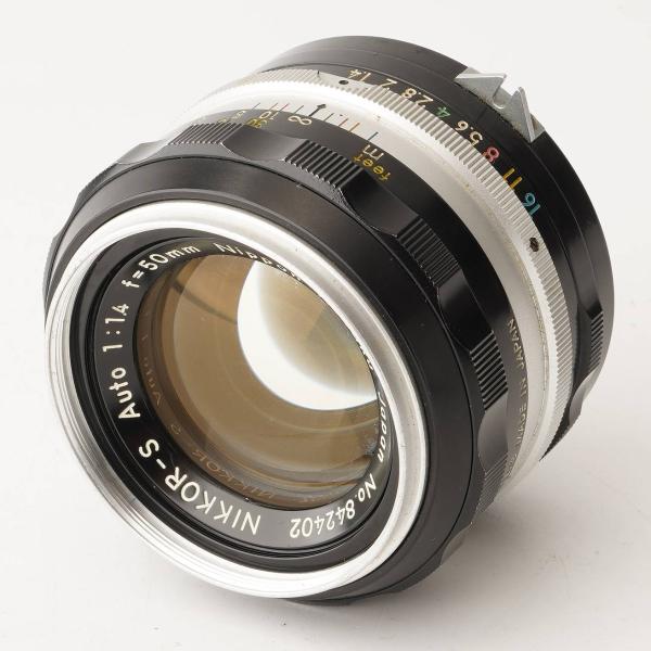 ニコン Nippon Kogaku NIKKOR-S Auto 50mm F1.4 非Ai