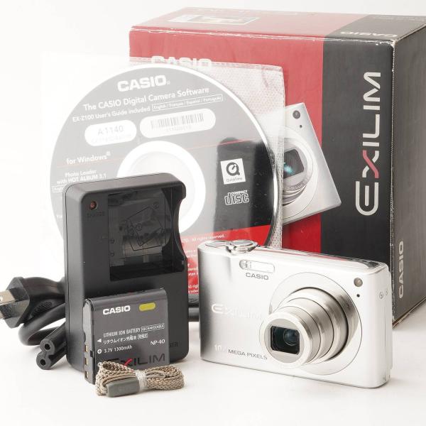 CASIO（カシオ） Casio EXILIM EX-Z100 シルバー 4x OPTICAL ZOOM