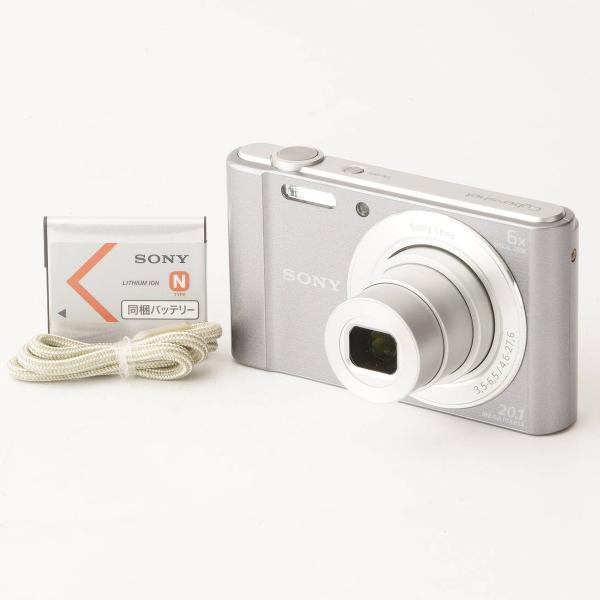 ソニー Sony サイバーショット Cyber-shot Super Steady Shot DSC-W810 シルバー 6x 光学ズーム
