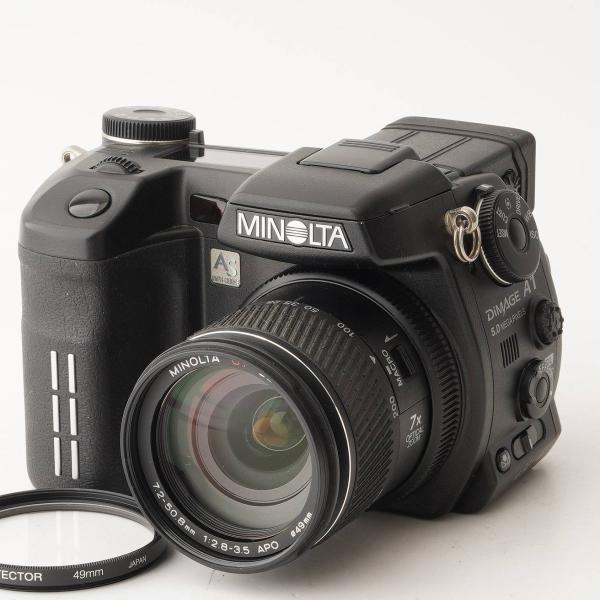 ミノルタ Konica Minolta DiMAGE A1 ブラック 7x Optical Zoom